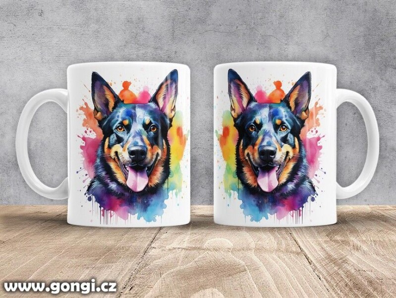 Hrnek - 0255 - Australská kelpie 01